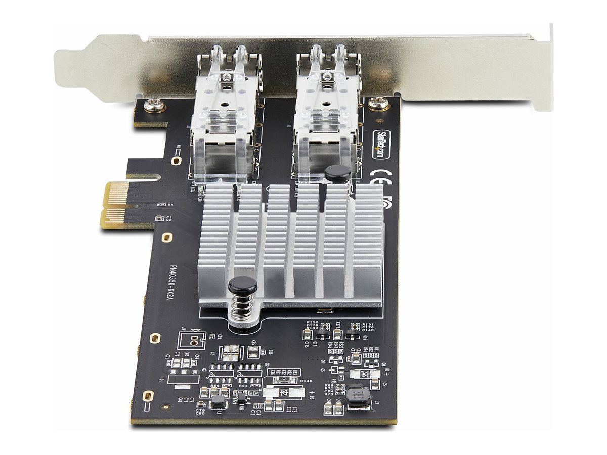 StarTech.com Startech 2-Port GbE SFP Netzwerkkarte, PCIe Gigabit