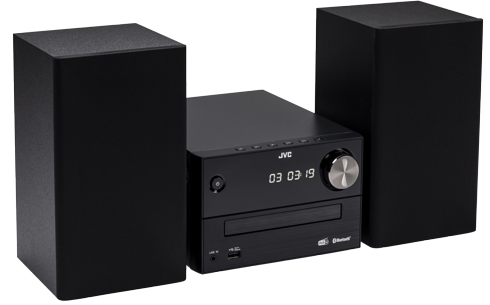 JVC UX-C25DAB - Heim-Audio-Mikrosystem - Schwarz - 1 Disks - 14 W - 30 - 20000 Hz - DAB+ - FM, Ansicht 3