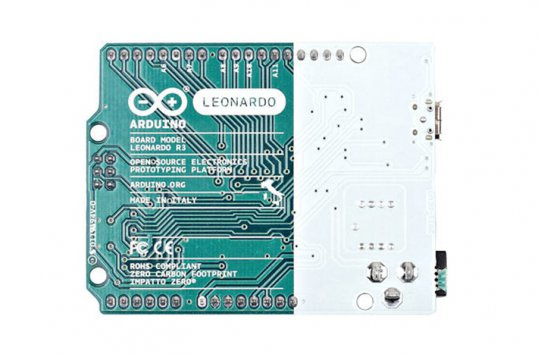 Arduino Leonardo - ATMega32u4 - 16 MHz - 0,032 MB - 2,5 KB - 1 KB - Arduino, Ansicht 2