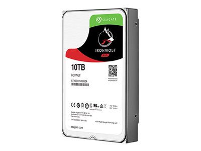 Seagate IronWolf ST10000VN0004 - Festplatte - 10 TB - intern - 3.5 (8.9 cm)