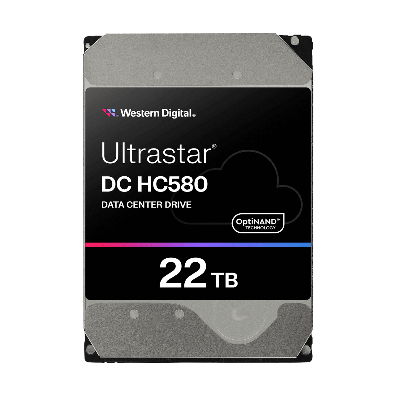 WD Ultrastar DC HC580 WUH722422ALE6L4 - Festplatte - 22 TB - intern - 3.5 (8.9 cm), Ansicht 4