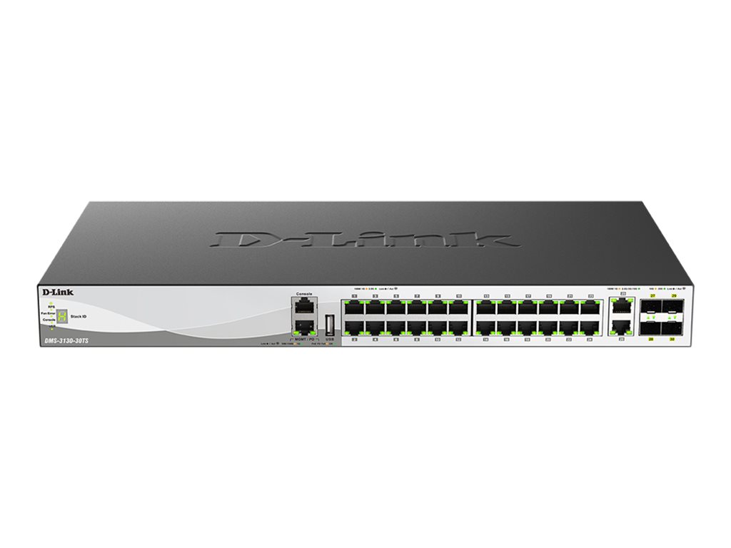 D-Link DMS-3130-30TS - Switch - L3 - managed