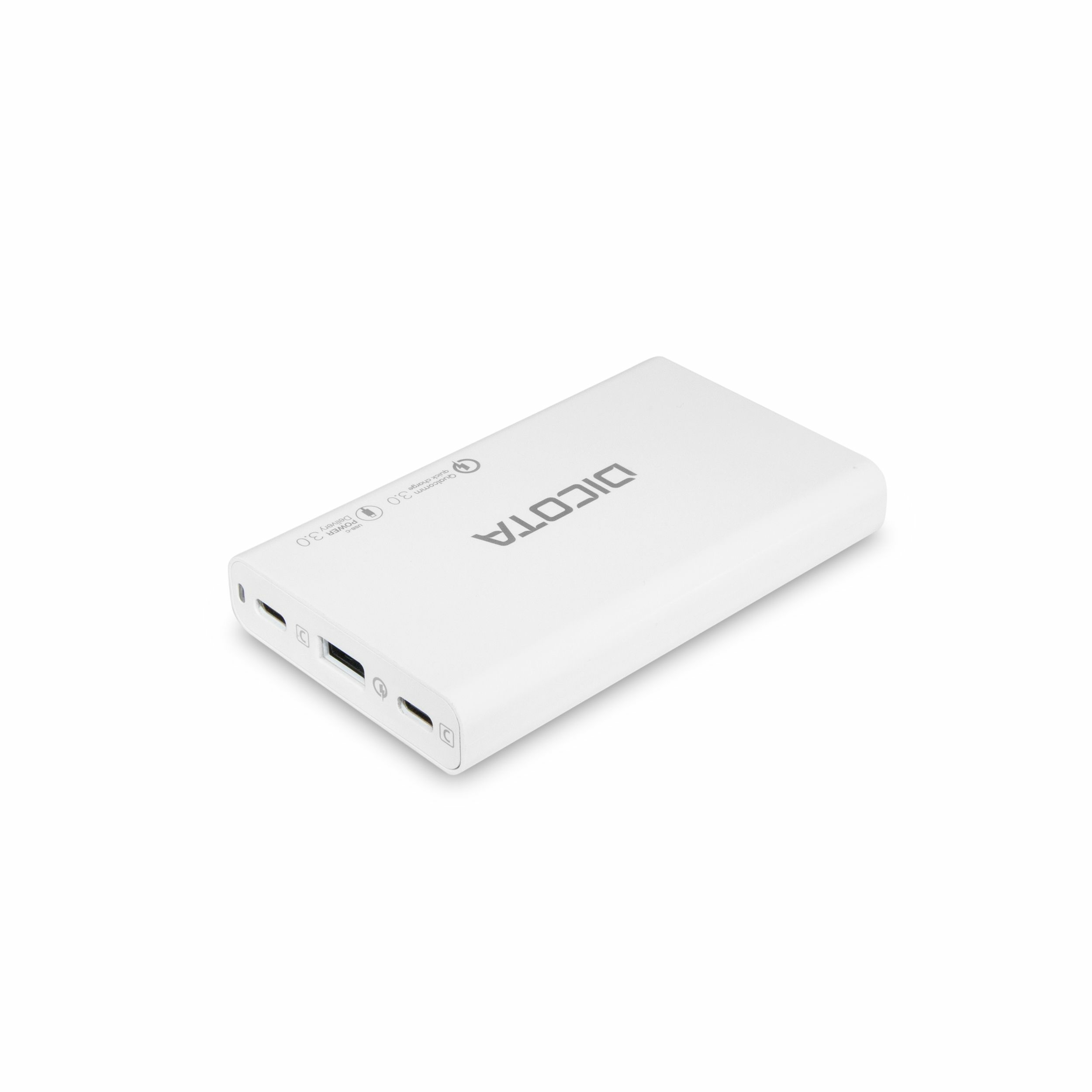 Dicota Desktop 3-Port Charger 65W white, Ansicht 4