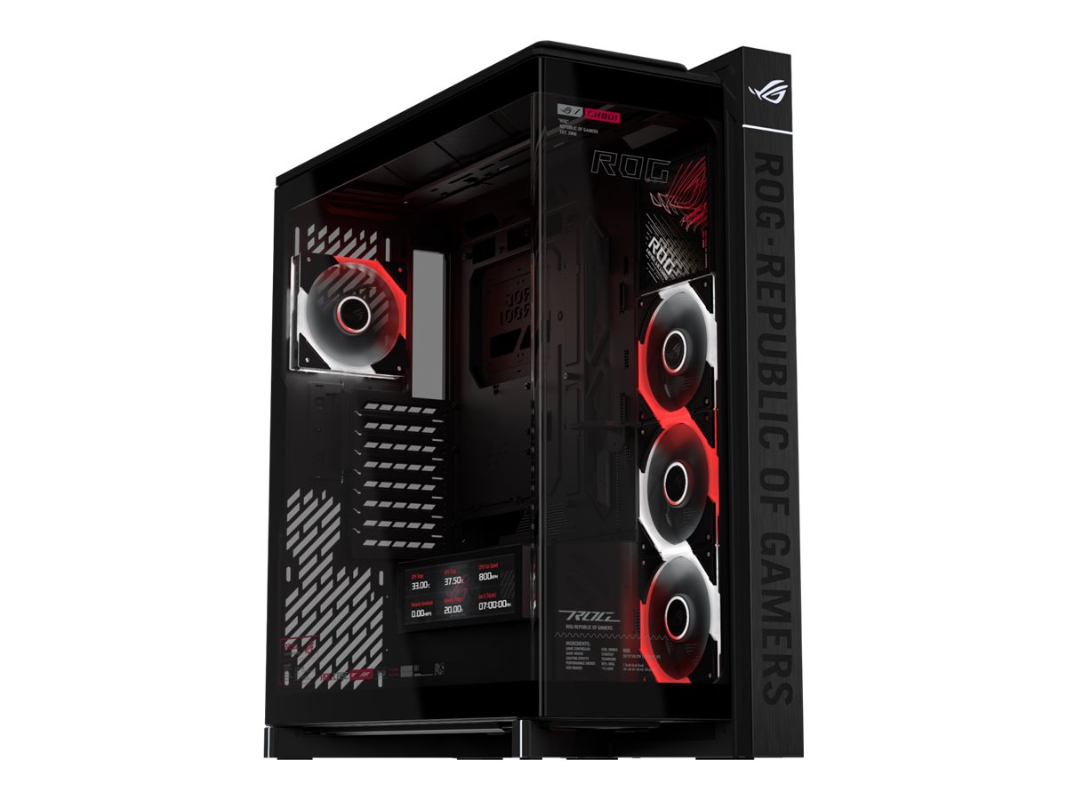 ASUS ROG Cronox ARGB - Mid tower Gaming - E-ATX - Seitenteil mit Fenster (gehärtetes Glas)