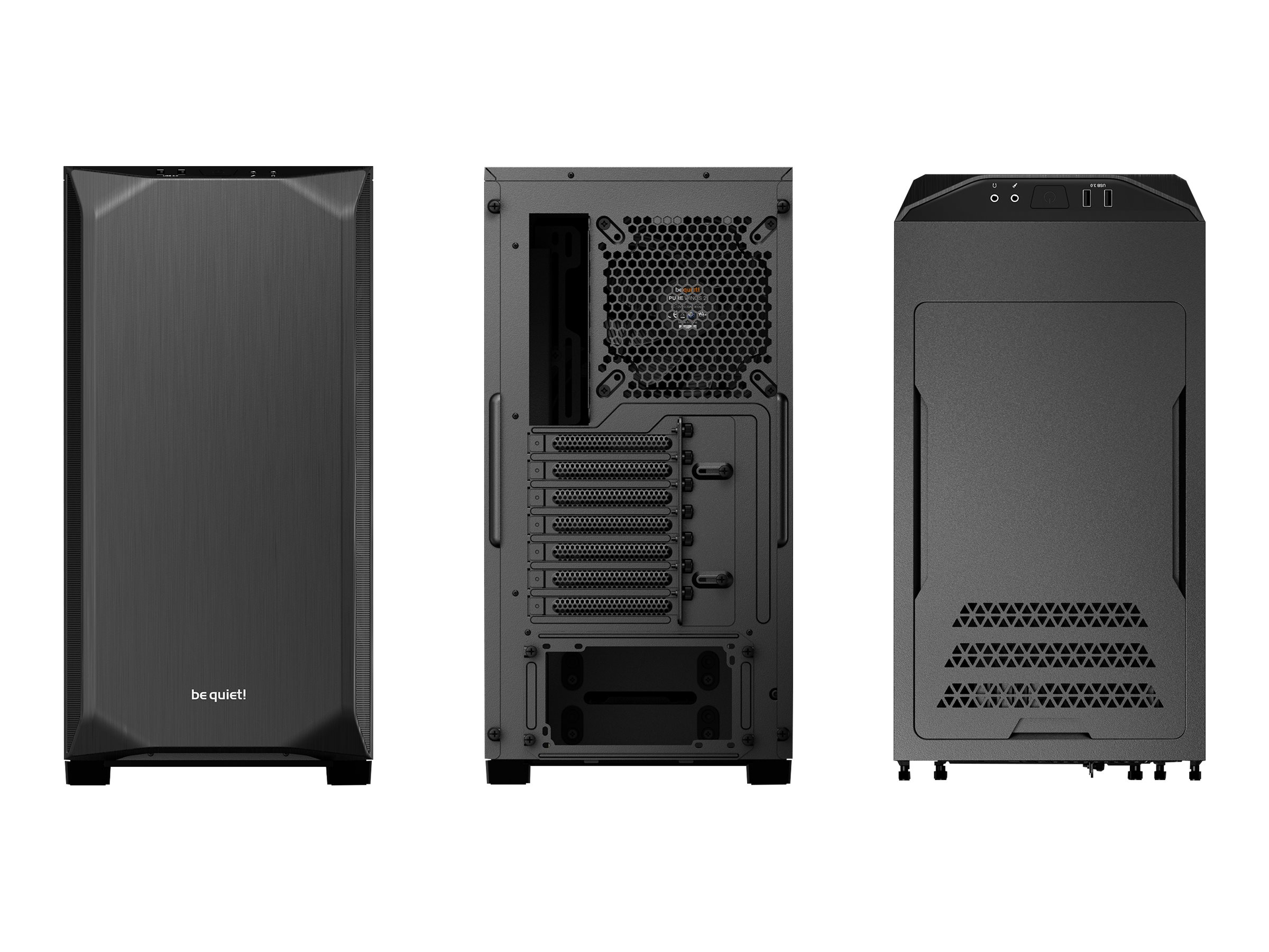 Be Quiet! Pure Base 500 - Tower - ATX - keine Spannungsversorgung (ATX  PS2)