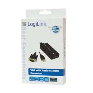 LogiLink VGA with Audio to HDMI Converter - Videokonverter, Ansicht 3