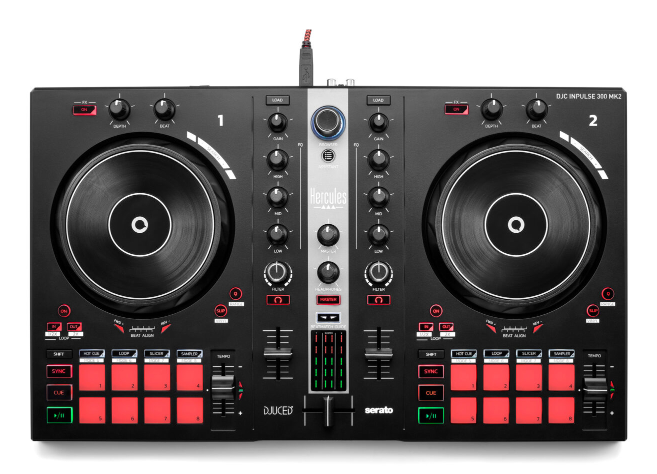 Hercules DJControl Inpulse 300 MK2 - DJ-Regler, Ansicht 2