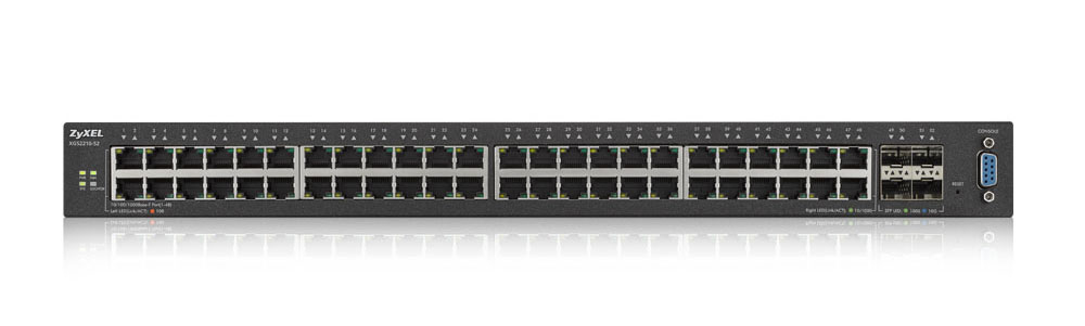 ZyXEL XGS2210-52 - Switch - managed - 48 x 10/100/1000 + 4 x 10 Gigabit SFP+, Ansicht 4