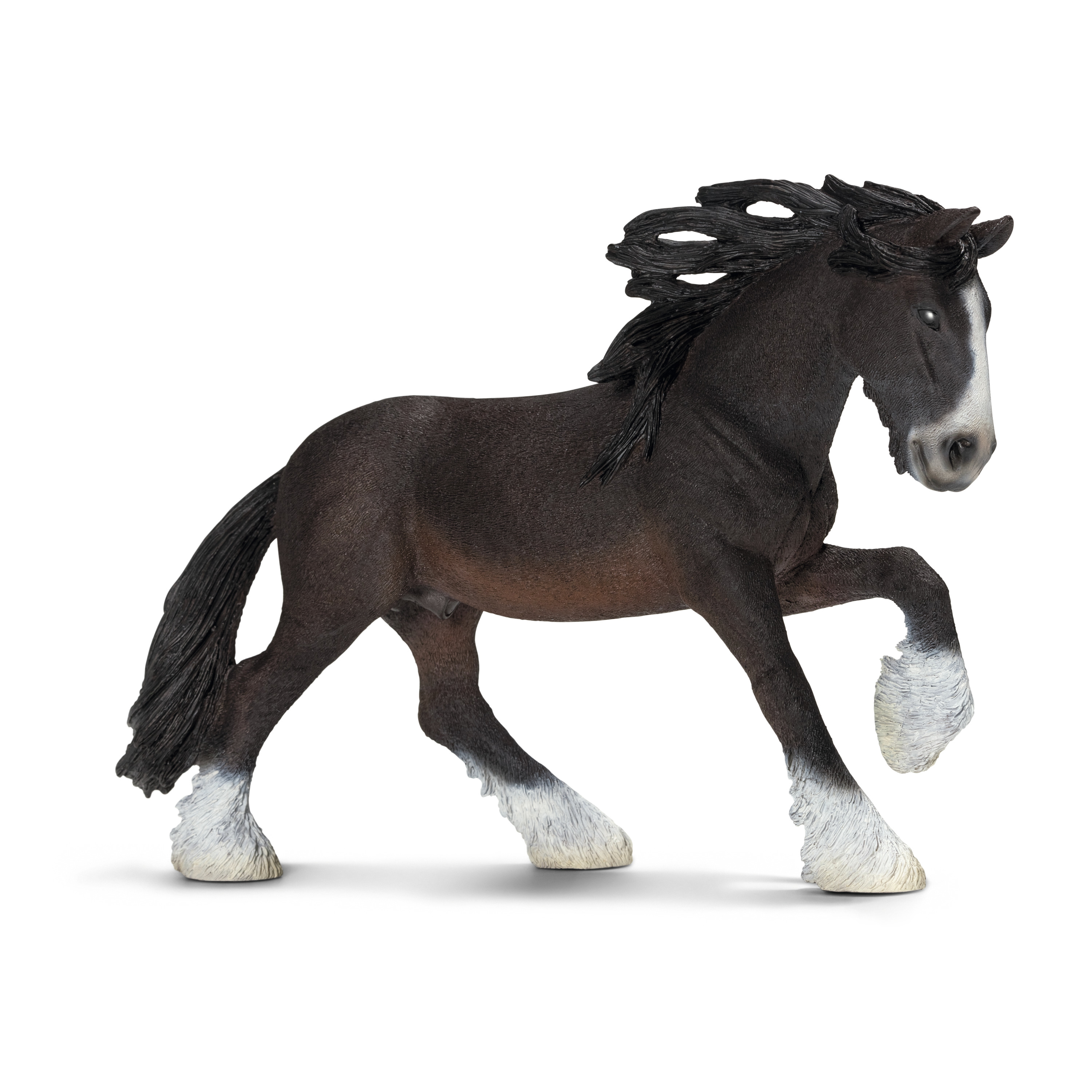 Schleich FARM WORLD Shire Hengst - 3 Jahr(e) - Mehrfarbig - Kunststoff, Ansicht 2