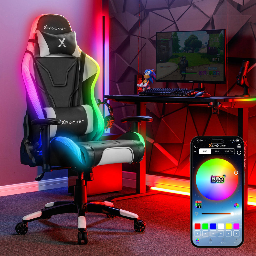 XRocker X Rocker Agility Sport - Gaming-Sessel - ergonomisch, Ansicht 2