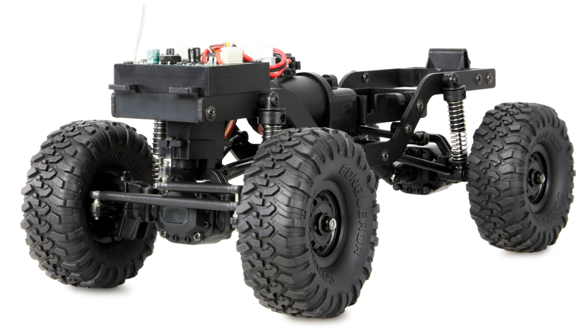 Amewi RC Crawler Mini-Cabalo AMXRock 4WD 1 16 RTR blau, Ansicht 3