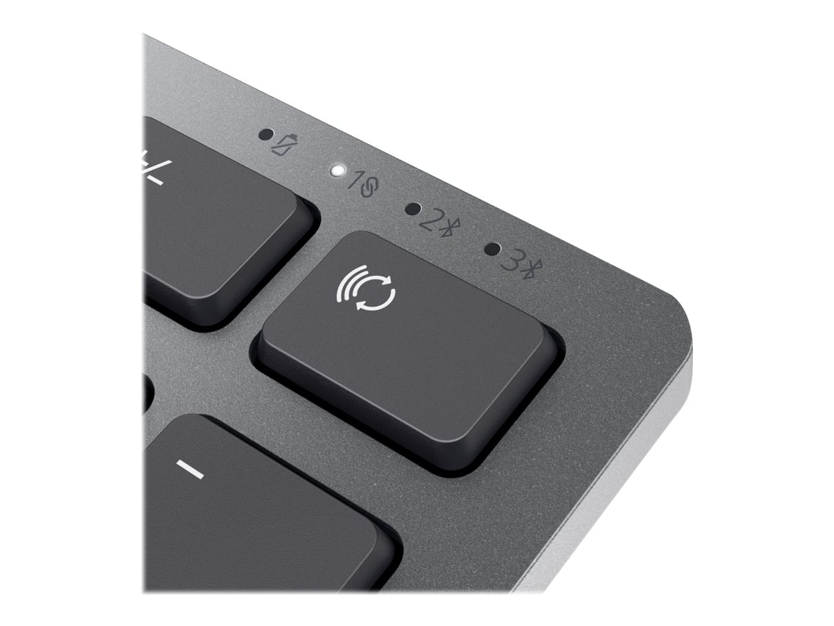 Dell KM7321W - Volle Größe (100%) - RF Wireless + Bluetooth - Grau - Titan - Maus enthalten - TL: Nordisch, QWERTY, Ansicht 5