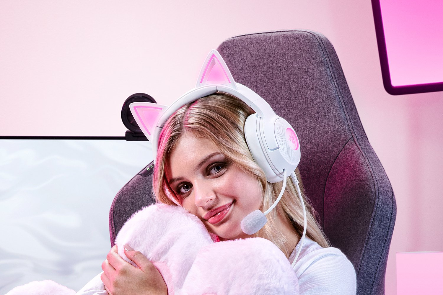 Razer Kraken Kitty V2 - Headset - ohrumschließend, Ansicht 2