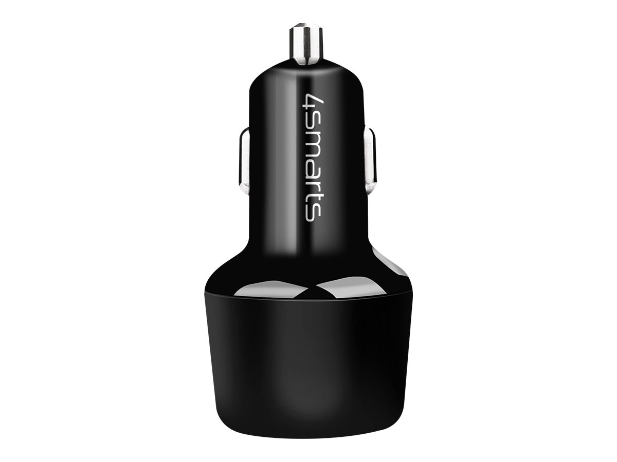4smarts VoltRoad Ultimate - Auto-Netzteil - 83 Watt - 6.25 A - 2 Ausgabeanschlussstellen (USB, 24 pin USB-C), Ansicht 3