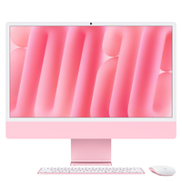 Apple iMac Z1K6 59.62cm Nano Glas M4 10C CPU10C GPU16C N.E. SSD Gbit Eth LP MM NumKey TID INT Rose