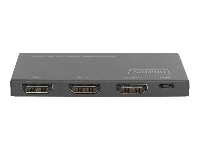 DIGITUS Ultra Slim HDMI® Splitter 1x2 4K  60 Hz