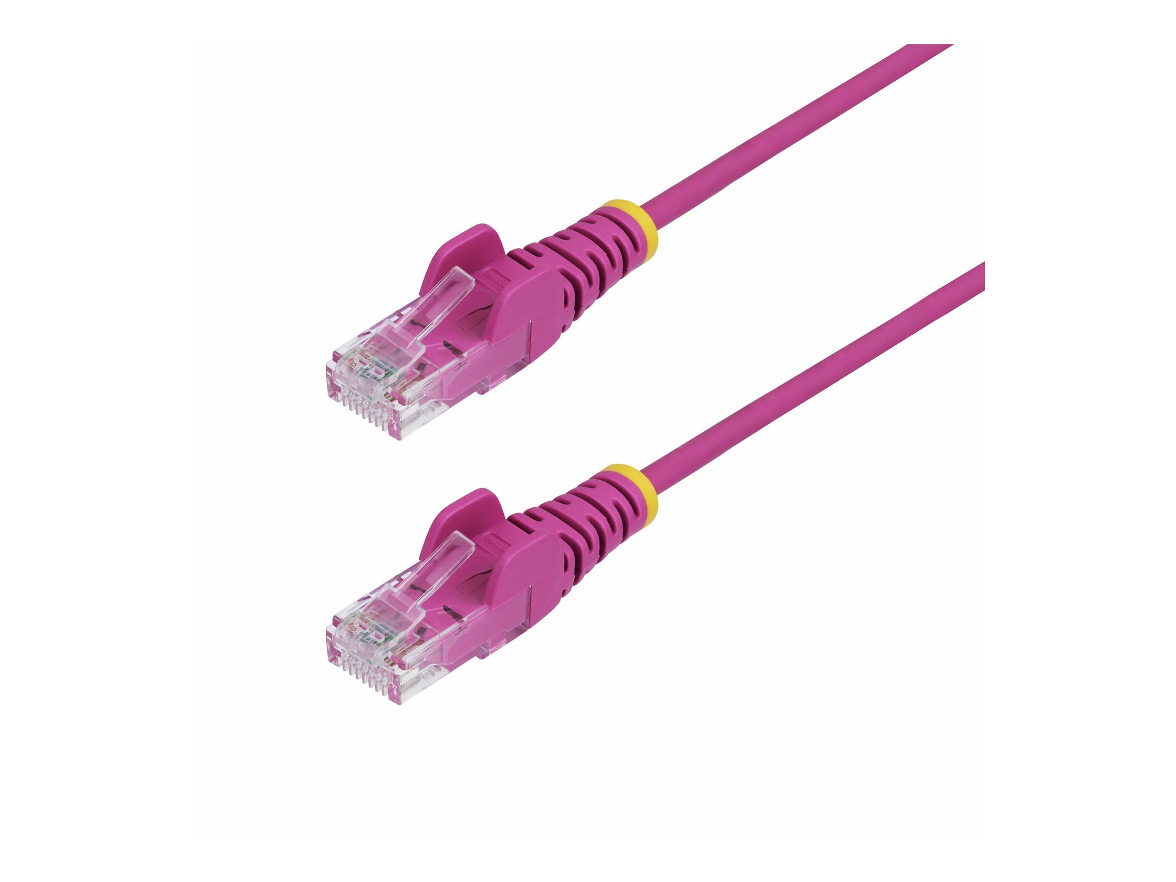 StarTech.com 2.5m Pink Slim CAT6 Ethernet Cable, Snagless, 28AWG, LSZH - Patch-Kabel - RJ-45 (M)