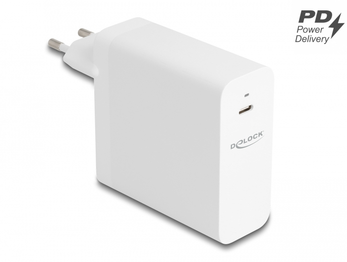Delock USB GaN Ladegerät 1 x Type-C PD 3.1 mit 140 W, Ansicht 3