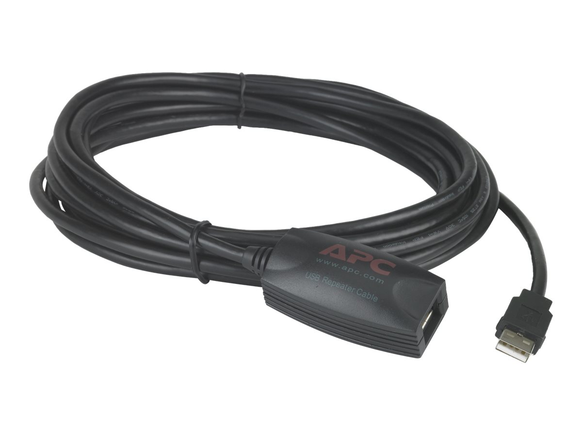 NetBotz USB Latching Repeater Cable - Repeater - USB, USB 2.0 - 4-polig USB Typ A / 4-polig USB Typ A - für NetBotz Camera Pod 120, 160, 165