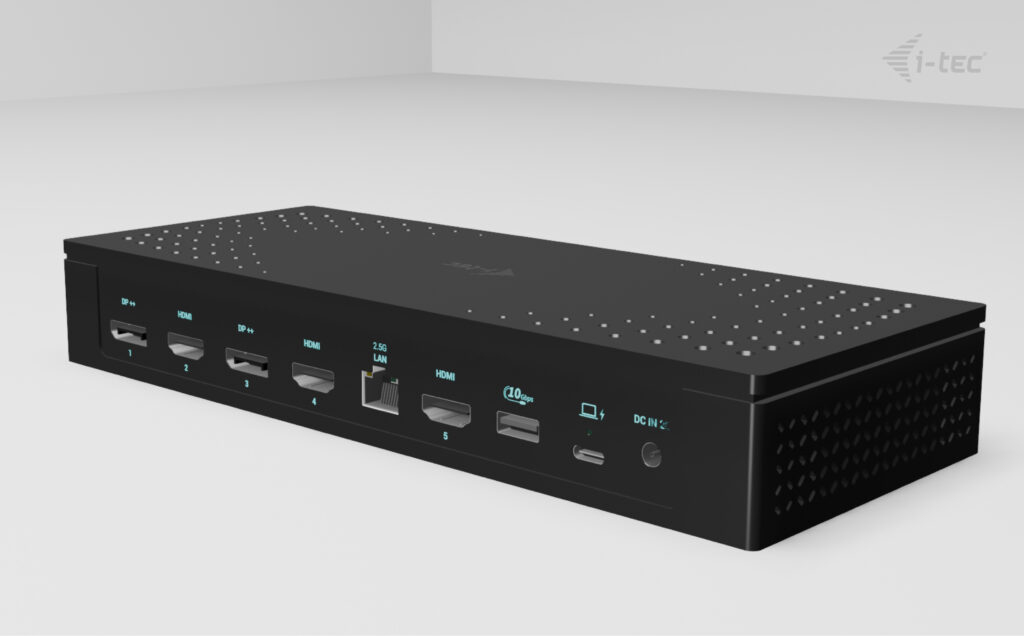 i-tec Dockingstation - USB-C / USB4 / Thunderbolt 3 / Thunderbolt 4, Ansicht 3
