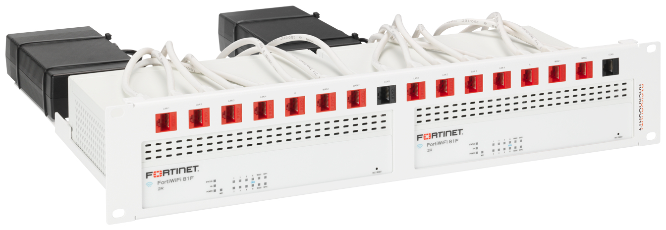 Rackmount.IT .IT Kit for FortiGate 80F-PoE DSL & FW Duo - Zubehör Netzwerk, Ansicht 3