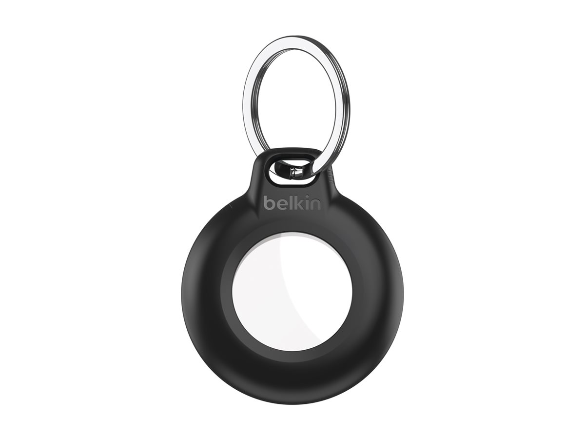Belkin Tasche für Airtag - Schlüsselanhänger - Kunststoff - Schwarz (Packung mit 4), Ansicht 3