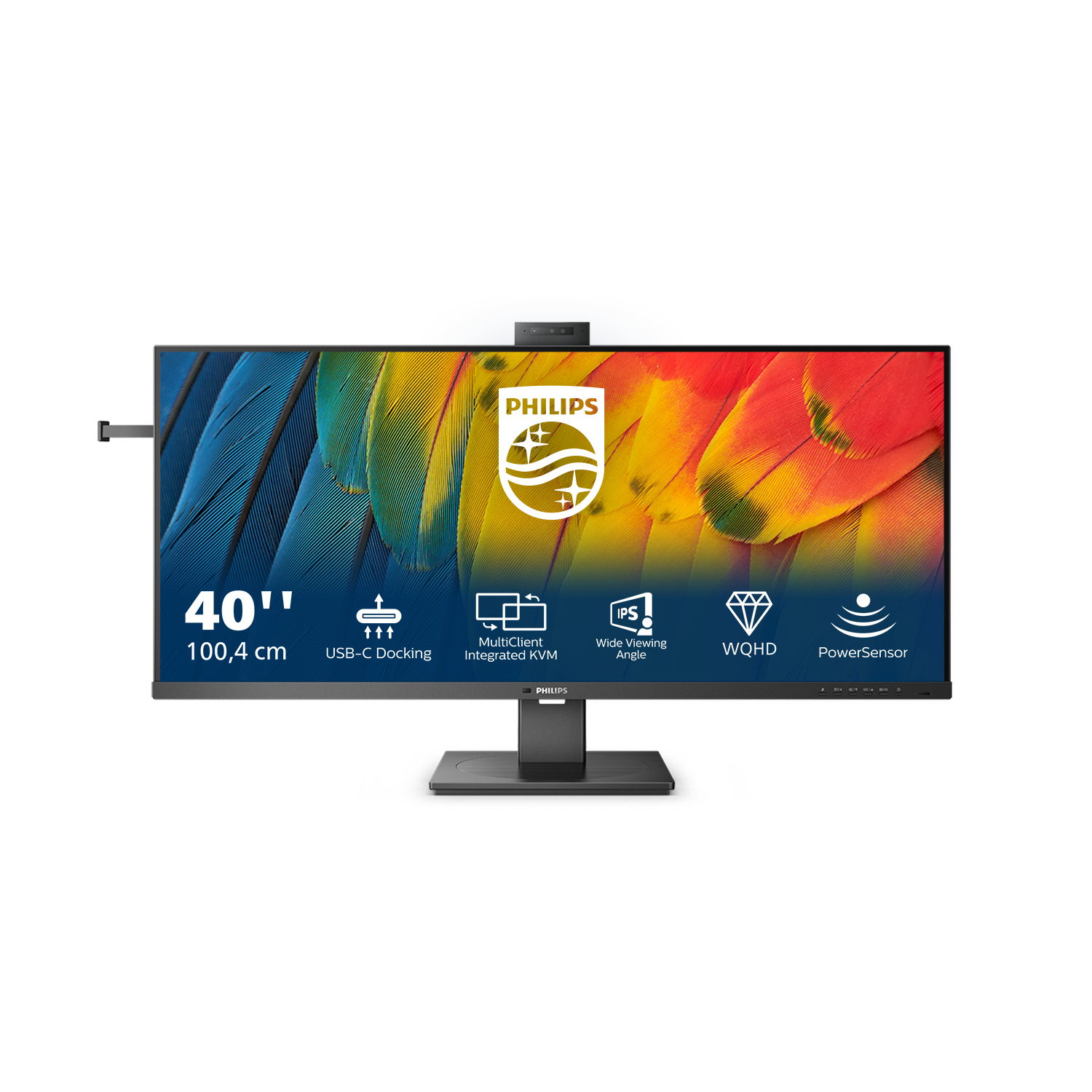 Philips 40B1U5601H - 5000 Series - LED-Monitor - 101.6 cm (40), Ansicht 2