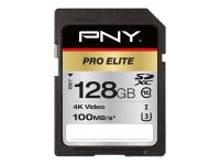 PRO Elite - 128 GB - SDXC - Klasse 10 - UHS-I - 100 MB/s - Class 3 (U3)