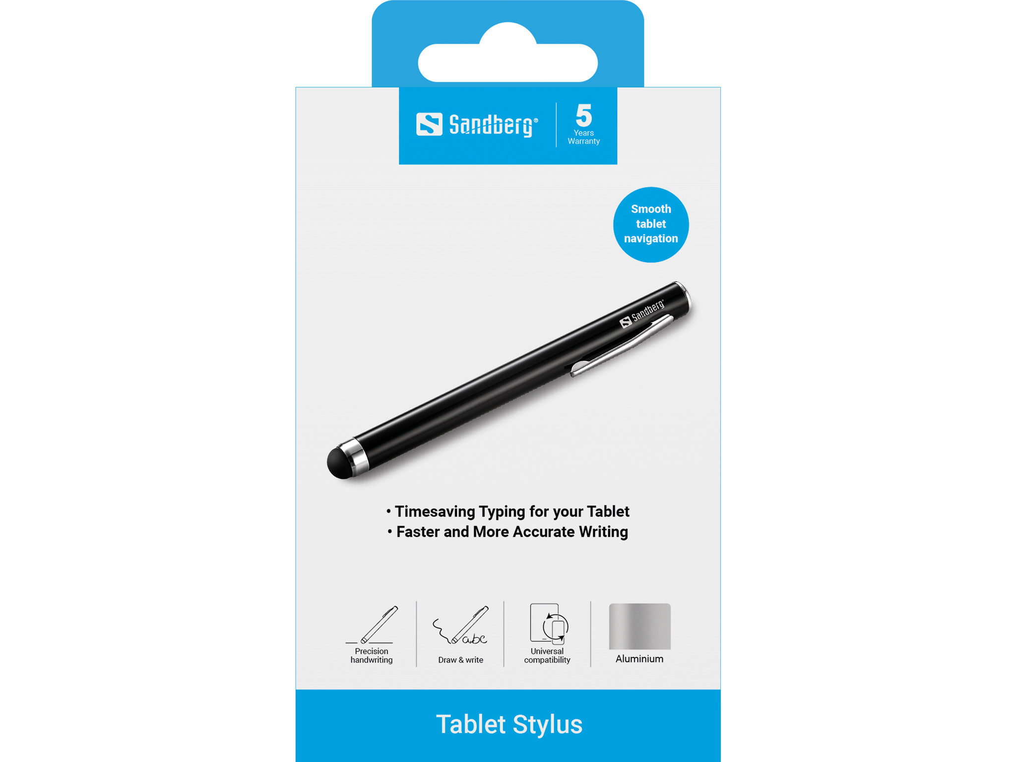 SANDBERG Tablet Stylus - Schwarz, Ansicht 4