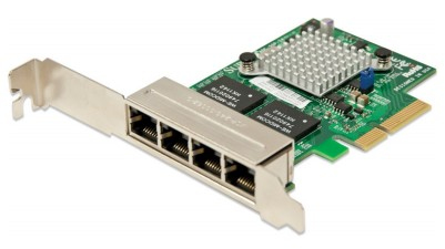 Supermicro AOC-SGP-i4 - Netzwerkadapter - PCIe 2.1 x4 Low-Profile, Ansicht 2