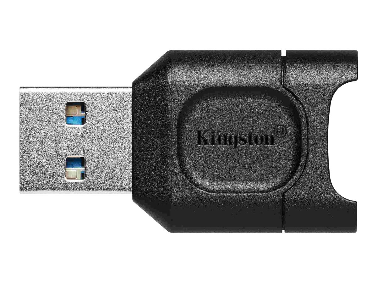 Kingston MobileLite Plus - Kartenleser (microSD, microSDHC, microSDXC, microSDHC UHS-I, microSDXC UHS-I, microSDHC UHS-II, microSDXC UHS-II) - USB 3.2 Gen 1