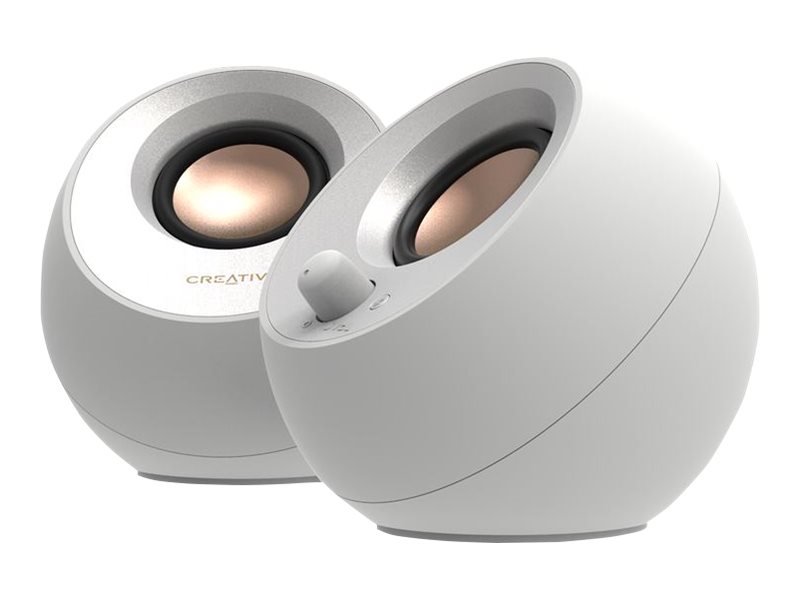Creative Labs Creative Pebble V3 - Lautsprecher - für PC - 2.0-Kanal - kabellos - Bluetooth - USB - 8 Watt (Gesamt)
