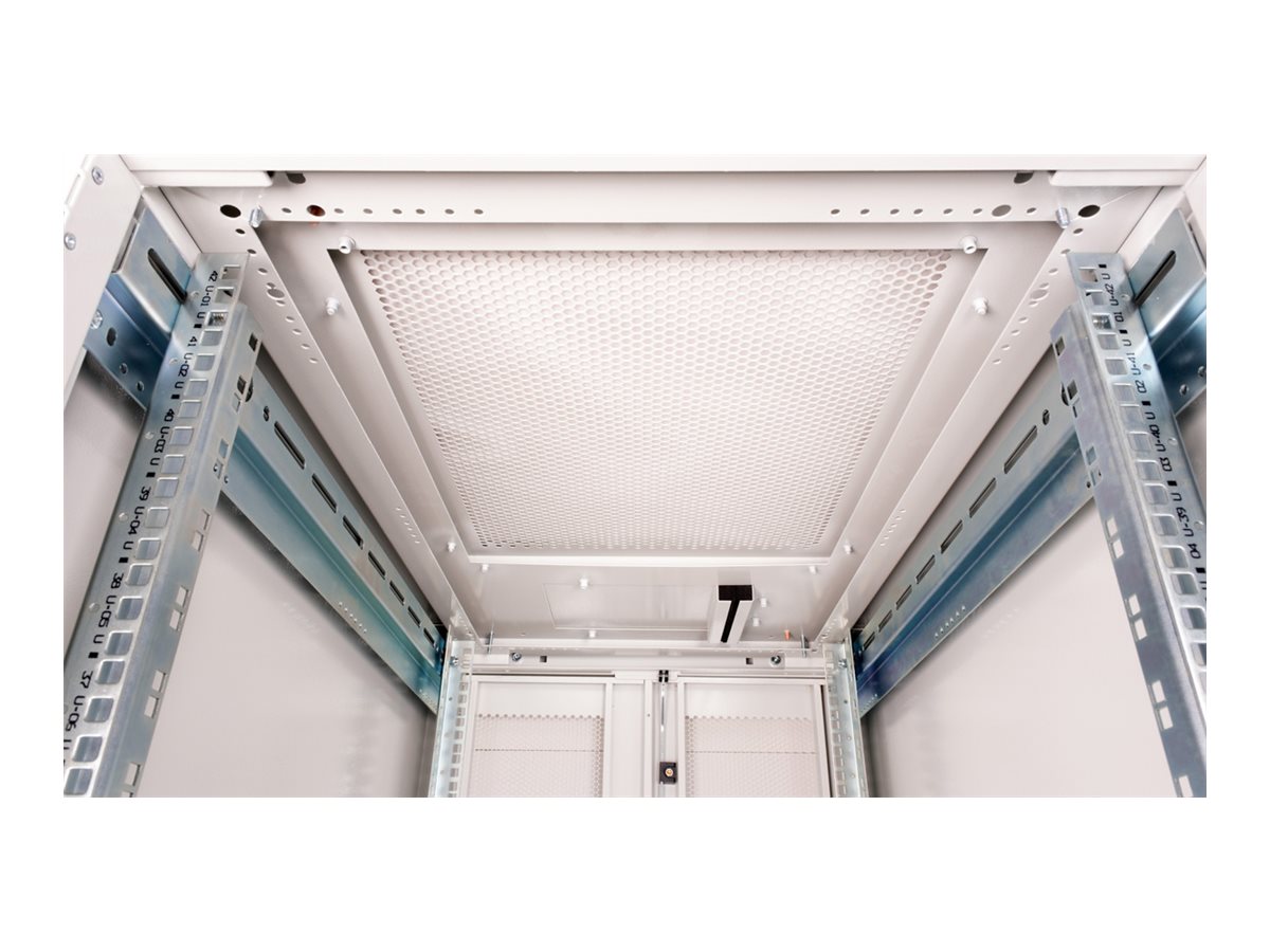 ROLINE 19 Zoll Serverschrank Pro 42 HE 600x1000 BxT grau, Ansicht 4