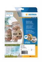 HERMA 10757 - Braun - Rechteck - Dauerhaft - 210 x 148 mm - A4 - Universal