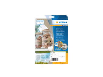 HERMA 10757 - Braun - Rechteck - Dauerhaft - 210 x 148 mm - A4 - Universal
