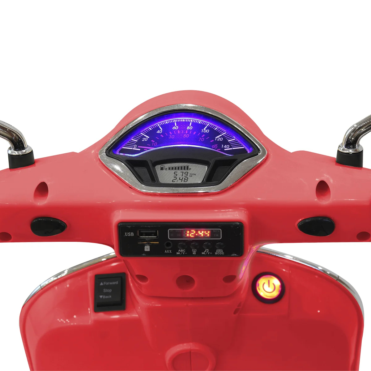 JAMARA Ride-on Vespa GTS 125 rot Li-Power 12.6, Ansicht 4