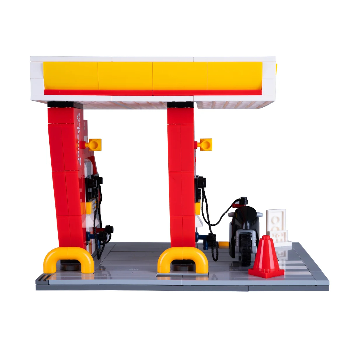 JAMARA CaDA Shell Tankstelle Bricks 8+, Ansicht 4