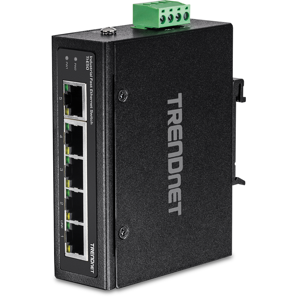 TRENDnet TI-E50 - Switch - unmanaged - 5 x 10/100, Ansicht 2