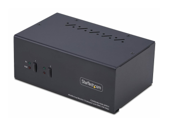 StarTech.com 2-Port Dual-Monitor DisplayPort en HDMI KVM Switch 4K 60Hz