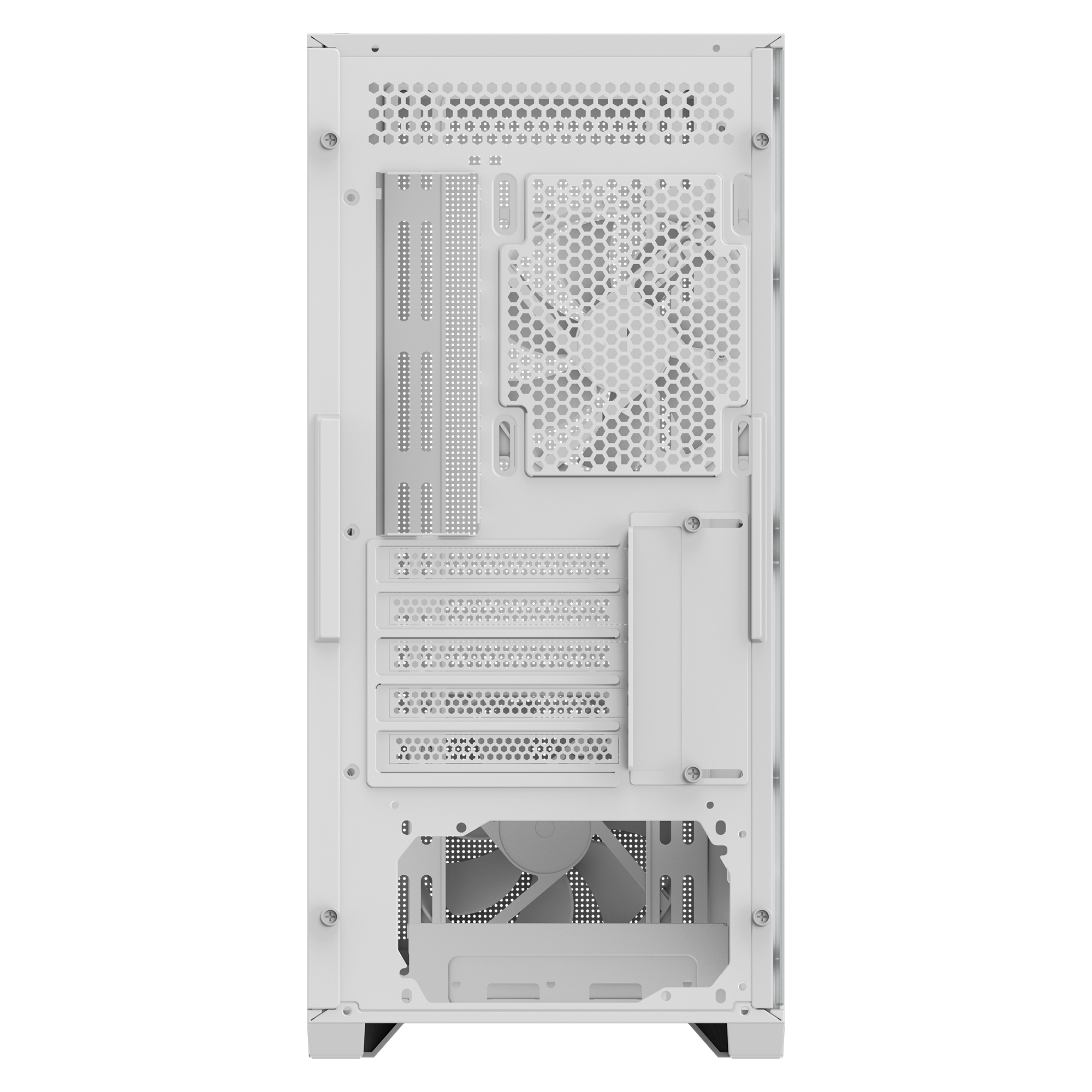 Gigabyte C102 GLASS ICE - Mid tower - mini ITX / micro ATX - Seitenteil mit Fenster (gehärtetes Glas), Ansicht 4