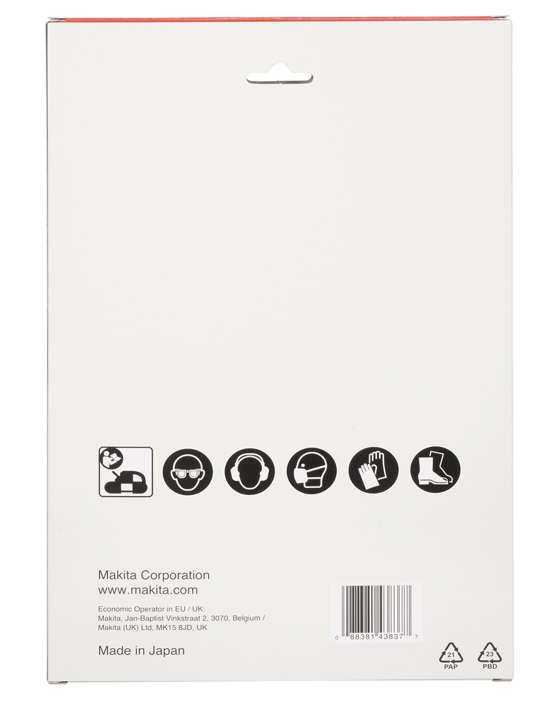 Makita Bandsägeblatt - 5 Stücke - Länge: 835mm, Ansicht 2