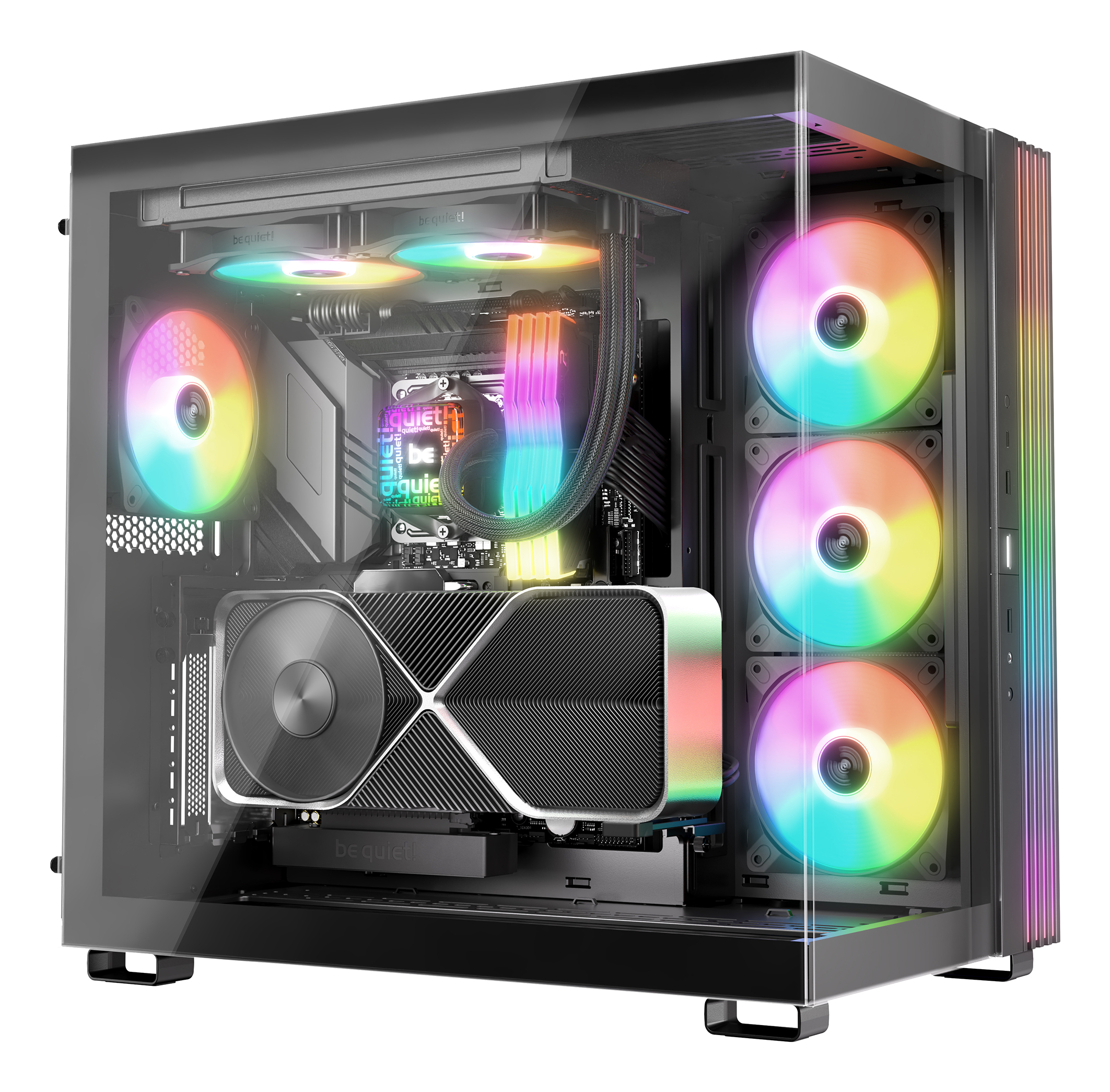 Be Quiet! Pure Loop 3 LX 240mm Wasserkühlung - AMD Sockel AM4 (Ryzen), Ansicht 4