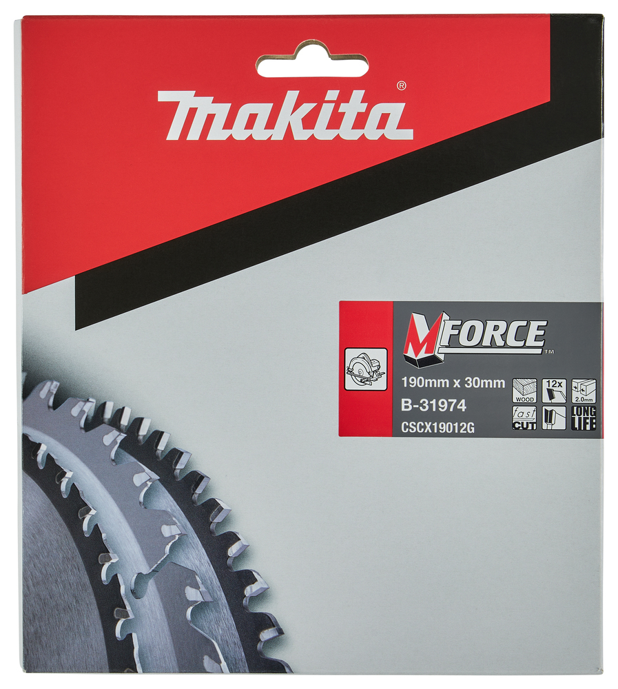 Makita M-Force - Kreissägeblatt - für Holz - 190 mm, Ansicht 2