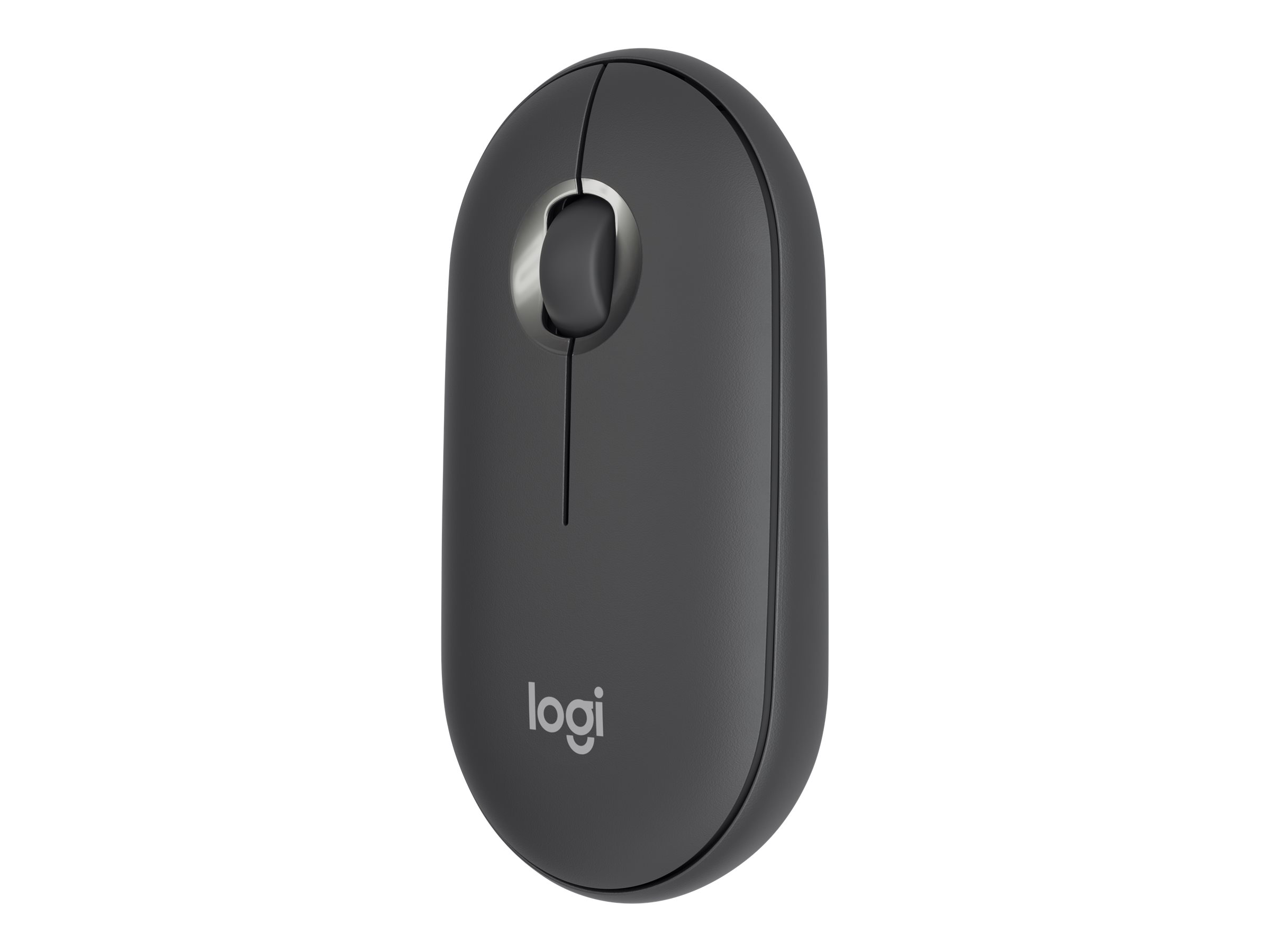 Logitech Pebble M350 - Maus - optisch - 3 Tasten - kabellos - 2.4 GHz Bluetooth - kabelloser Empfänger (USB)