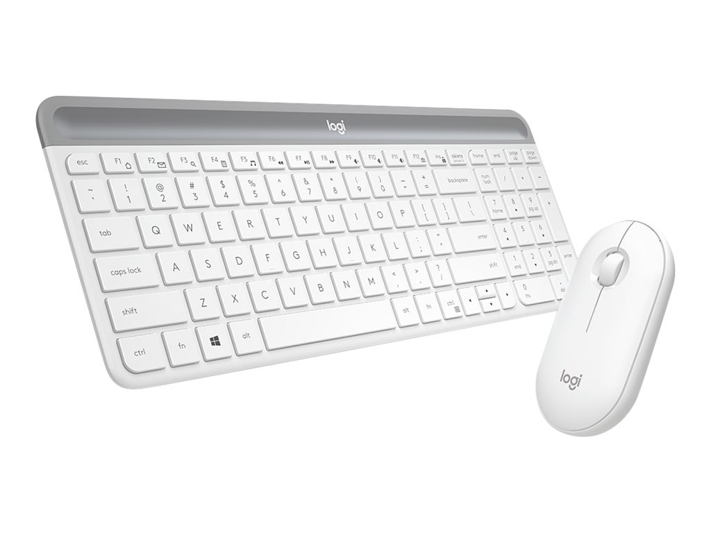 Logitech Slim Wireless Combo MK470 - Tastatur-und-Maus-Set (920-009205)