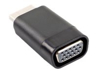 Lanberg AD-0016-BK - VGA - HDMI - Schwarz, Ansicht 2