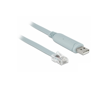 Delock Kabel seriell - USB (M) zu RJ-45 (M), Ansicht 4