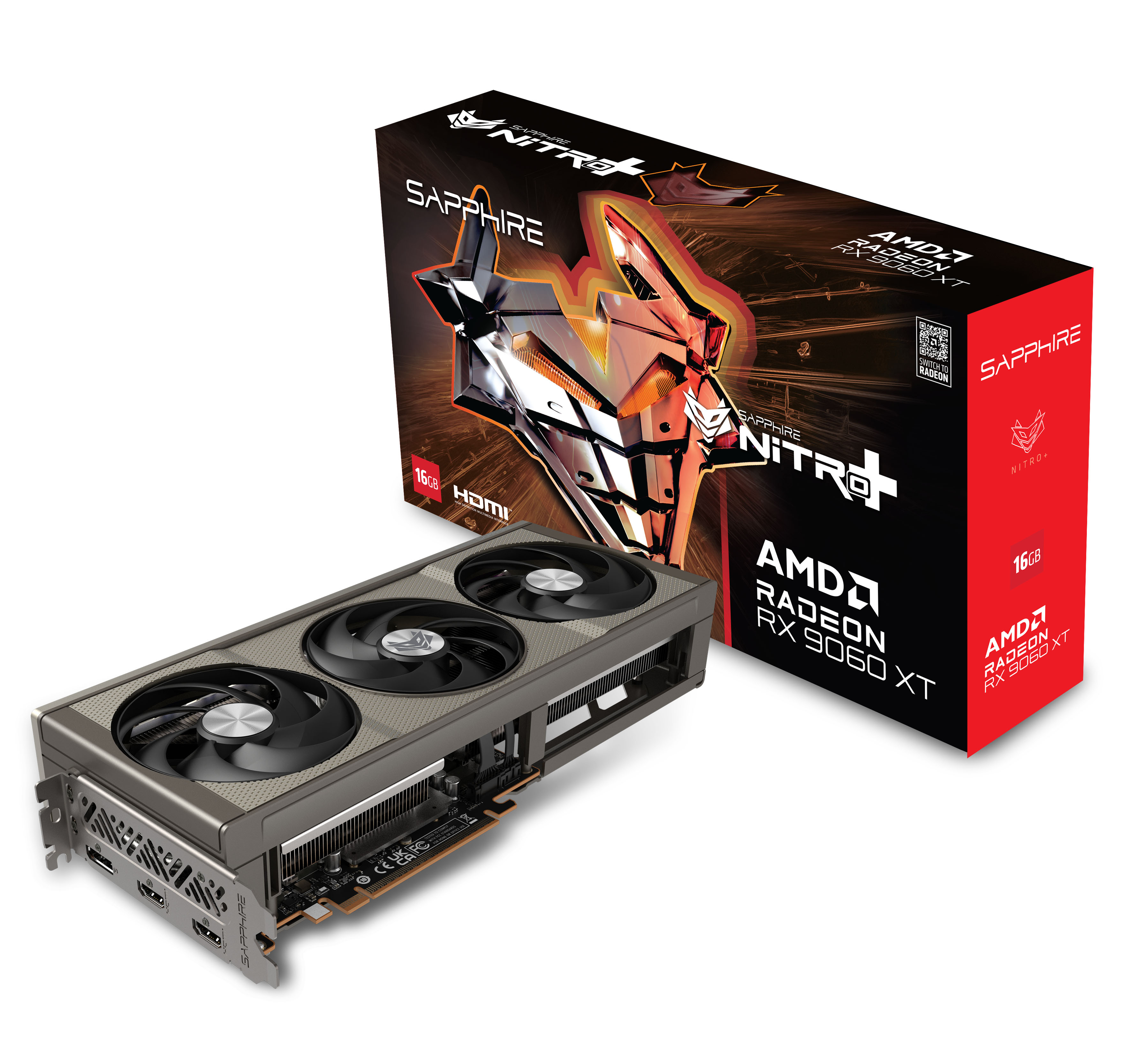Sapphire NITRO+ Radeon RX 9060 XT - Grafikkarten, Ansicht 3