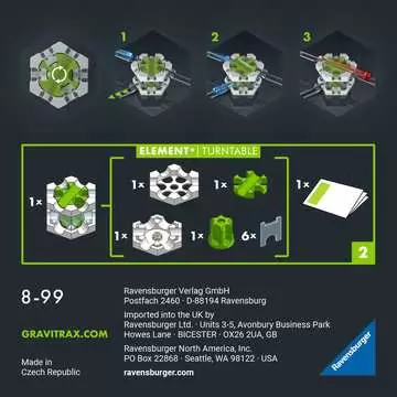 Ravensburger GraviTrax PRO Element Turntable - Spielzeug-Murmelbahn - 8 Jahr(e), Ansicht 2