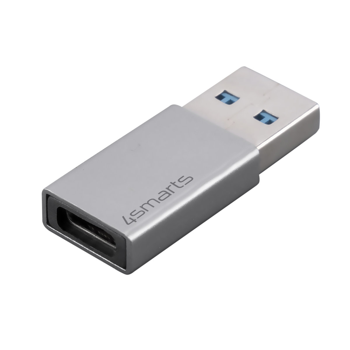 4smarts 540275 - USB Typ-A - USB Typ-C - Männlich - Grau - Passiv - 5 Gbit/s, Ansicht 2